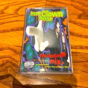 Insane Clown Posse “Mutilation Mix” Cassette Tape Very Rare